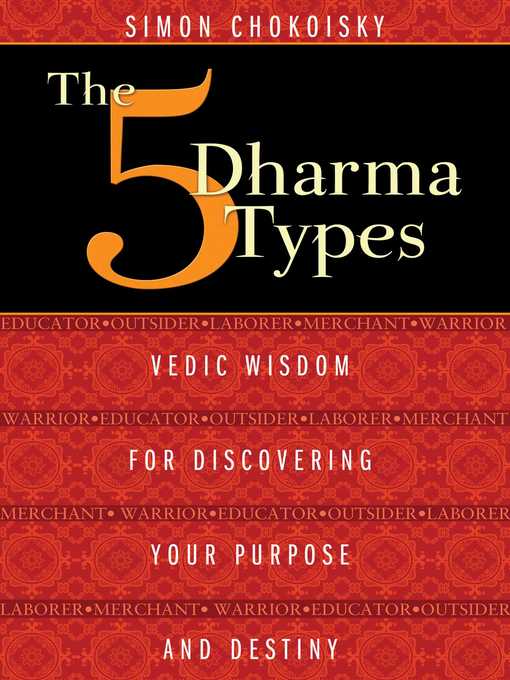 Title details for The Five Dharma Types by Simon Chokoisky - Wait list